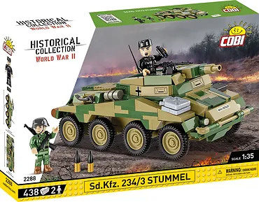 Cobi Klocki Klocki Historical Collection Sd.Kfz. 234/3 Stummel