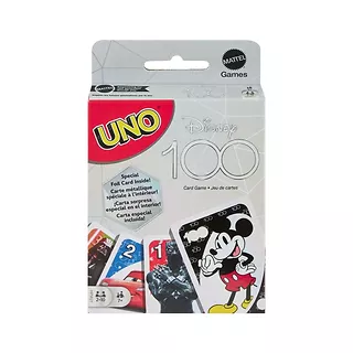 Mattel Karty Uno 100 lat Bohaterowie Bajek Disneya