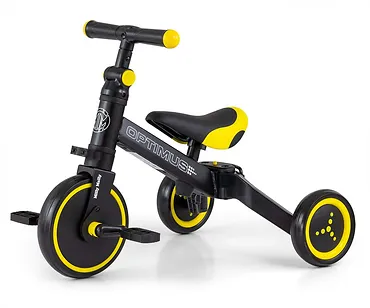 Milly Mally Rowerek 3w1 Optimus Black