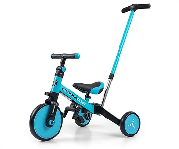 Milly Mally Rowerek Ride On - Bike 4w1 OPTIMUS PLUS Blue