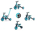 Milly Mally Rowerek Ride On - Bike 4w1 OPTIMUS PLUS Blue
