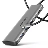 AXAGON Hub HMC-5H USB-C 3.2 Gen 1 hub, 3x USB-A, 4K HDMI, PD 100W, 100cm USB-C kabel