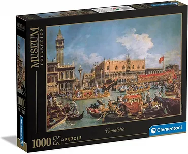 Clementoni Puzzle 1000 element&oacute;w Museum Canaletto The Return Of Bucentaur At Molo On Ascension Day