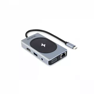 DICOTA Hub USB-C 10 w 1 Charging 4K PD 100W