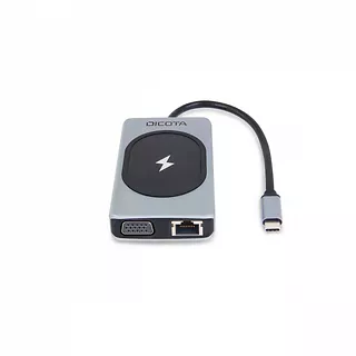 DICOTA Hub USB-C 10 w 1 Charging 4K PD 100W