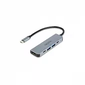 DICOTA Hub USB-C 5 w 1 Video Hub 4K PD 100W