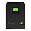 Green Cell Inwerter solarny falownik Off Grid z ładowarką solarną MPPT 12VDC 230VAC 1000VA/1000W Czysta sinusoida