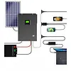Green Cell Inwerter solarny falownik Off Grid z ładowarką solarną MPPT 48VDC 230VAC 3000VA/3000W Czysta sinusoida