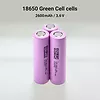 Green Cell 20x Ogniwo Akumulator 18650 Li-Ion INR1865026E 3.6V 2600mAh