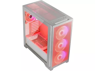 Obudowa komputerowa MODECOM Volcano Expanse S ARGB  MIDI ATX Biała