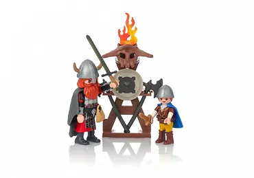 Playmobil Mały i duży wiking 9209