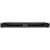 Qoltec Organizer kabli do szaf RACK 19" | 24 porty | 1U