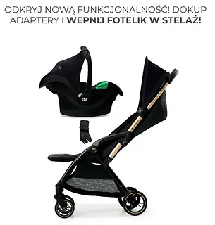 Kinderkraft Wózek spacerowy APINO DOVE GREY