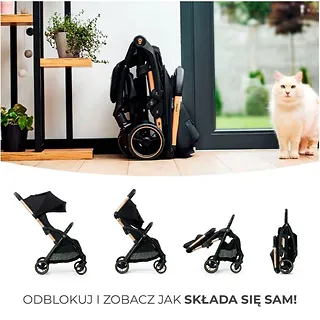 Kinderkraft Wózek spacerowy APINO DOVE GREY