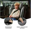 Kinderkraft Fotelik ONETO3 i-Size 76-150 GRAPHITE BLACK
