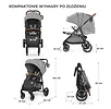 Kinderkraft Wózek spacerowy GRANDE PLUS GREY