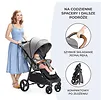 Kinderkraft Wózek spacerowy GRANDE PLUS GREY