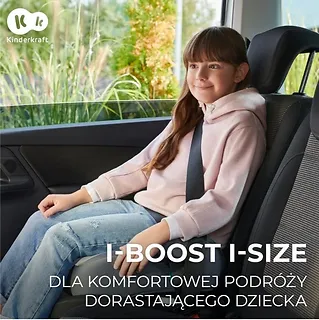 Kinderkraft Fotelik I-BOOST GREY