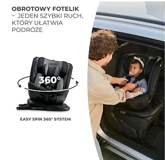 Kinderkraft Fotelik XPEDITION 2 i-Size 40-150 BLACK