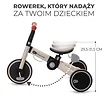 Kinderkraft Rowerek tr&oacute;jkołowy 4TRIKE SILVER GREY