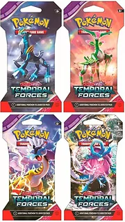 Pokemon TCG Karty Temporal Forces Sleeved Booster