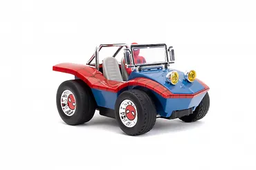 JADA TOYS Pojazd RC Spider Man RC Buggy 1/24 z figurką