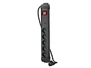 Lanberg Listwa zasilająca 5.0m 5x230 cz SP1-05E-0500-BK