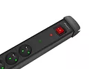 Lanberg Listwa zasilająca 5.0m 5x230 cz SP1-05E-0500-BK