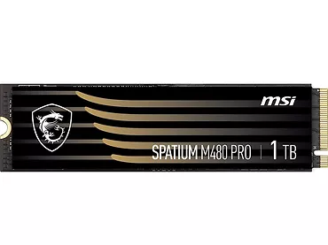 Dysk SSD MSI 1TB M.2 PCIe Gen4 NVMe Spatium M480 Pro