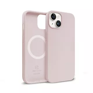CRONG Etui Color Cover Magnetic iPhone 14 / iPhone 13 MagSafe Piaskowy róż