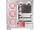 Obudowa komputerowa Modecom Volcano Space Apex ARGB ATX MIDI Tower Wentylator 4x 140mm Biała