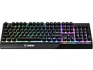 Klawiatura MSI Vigor GK30 RGB Odporność na zachlapanie