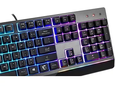 Klawiatura MSI Vigor GK30 RGB Odporność na zachlapanie