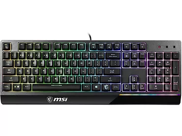 Klawiatura MSI Vigor GK30 RGB Odporność na zachlapanie