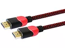 Kabel HDMI 2.0 SAVIO GCL-04 High Speed 4K Gaming PC 3 m Oplot czerwony