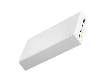 Green Cell Powerbank PowerPlay 20S Biały 20000mAh 22,5W 3x USB-C 1x USB-A