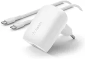 Belkin Ładowarka sieciowa BOOST CHARGE 30w USB-C PD PPS + Kabel USB-C