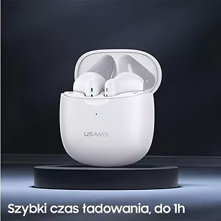 USAMS Słuchawki Bluetooth TWS 5.0 IA Series czarne BHUIA01