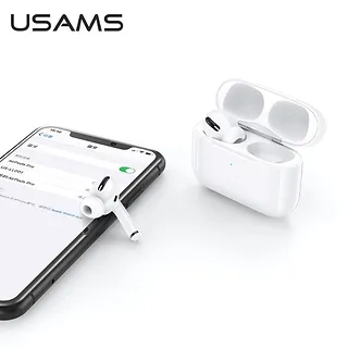 USAMS Słuchawki Bluetooth TWS 5.0 YS Series białe BHUYS01