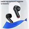 USAMS Słuchawki Bluetooth TWS 5.2 NX10 Series Dual microfon białe