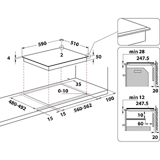 Whirlpool Płyta indukcyjna WBB3960BF