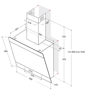 Whirlpool Okap WHVP62FLTSD