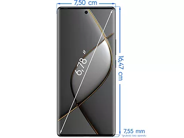 Smartfon TECNO Spark 20 Pro+ 8/256GB Czarny