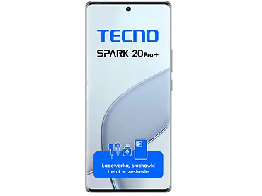 Smartfon TECNO Spark 20 Pro+ 8/256GB Biały