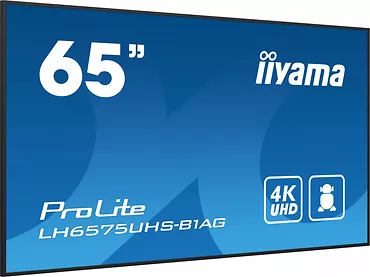 IIYAMA Monitor wielkoformatowy 65 cali LH6575UHS-B1AG,24/7,IPS,ANDROID.11,4K