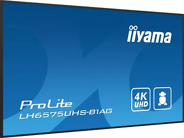 IIYAMA Monitor wielkoformatowy 65 cali LH6575UHS-B1AG,24/7,IPS,ANDROID.11,4K