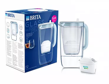 Brita Dzbanek filtrujący 2,5l szklany + 1 wklad PRO Pure Performance