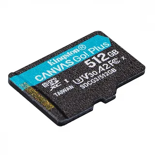 Kingston Karta pamięci microSD 512GB Canvas Go Plus 170/90MB/s