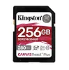 Kingston Karta pamięci SD 256GB React Plus 280/150/MB/s U3 V60