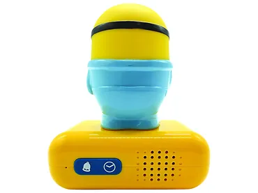 LEXIBOOK Budzik Minionki z efektami specjalnymi